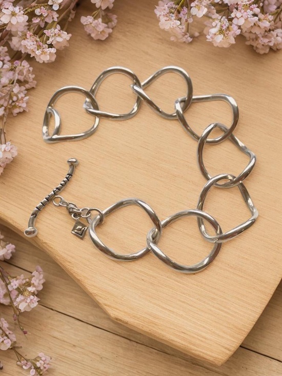 Silpada Jewelry - Silpada “Twists and Turns” Link Bracelet B1632 Women Jewelry